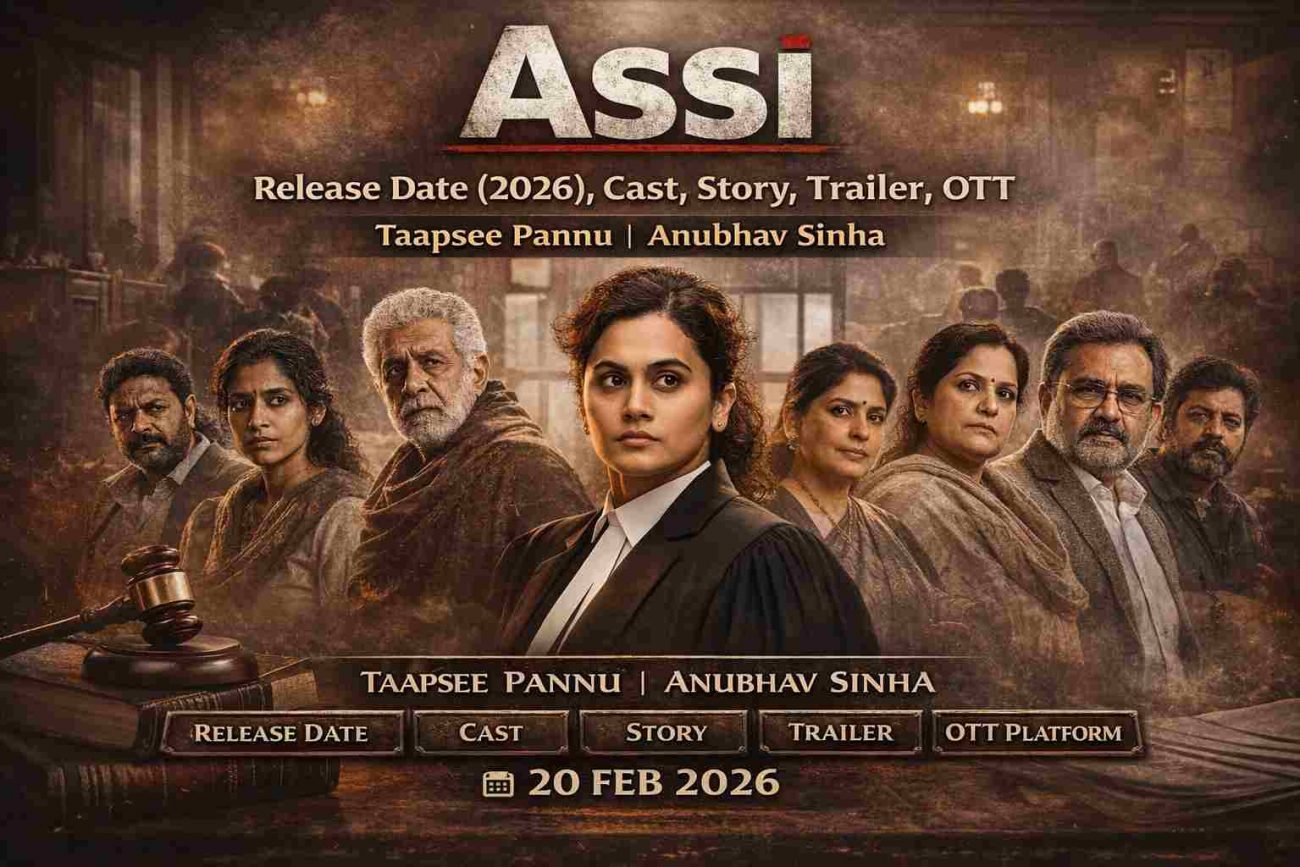 Assi release date 2026 poster – Taapsee Pannu and Anubhav Sinha, cast, story, trailer and OTT details