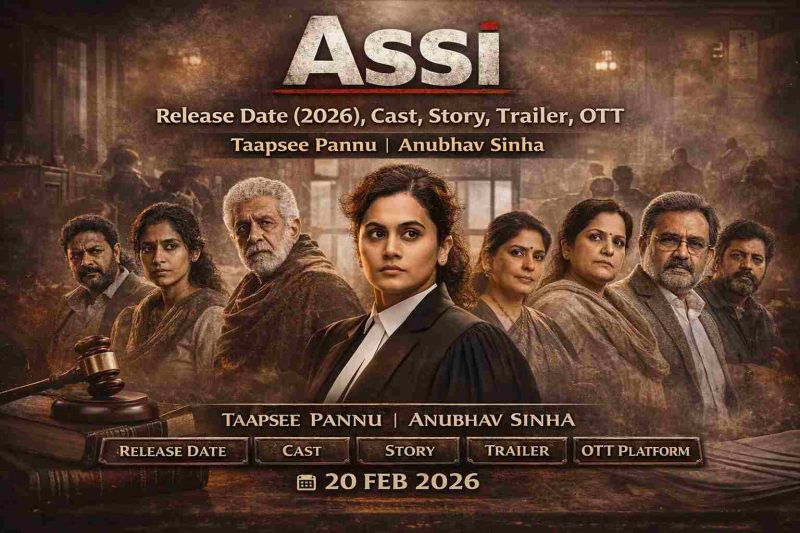 Assi release date 2026 poster – Taapsee Pannu and Anubhav Sinha, cast, story, trailer and OTT details